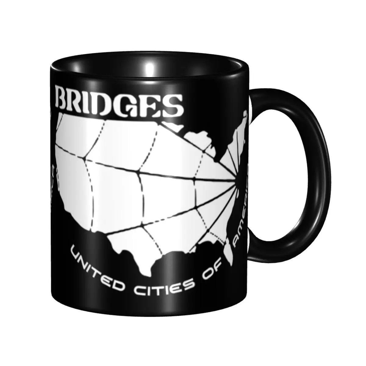 Bridges Death Art Stranding Game For Fans Merch Mug Cute Coffee Cup Gift For Woman Man