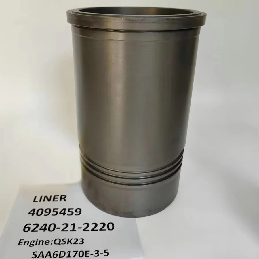 Cylinder Liner 4095459 6240-21-2220  for generator set QSK23 excavator PC1250-7 SAA6D170 wheel Loader WA600-6 dumptruck HD465-7