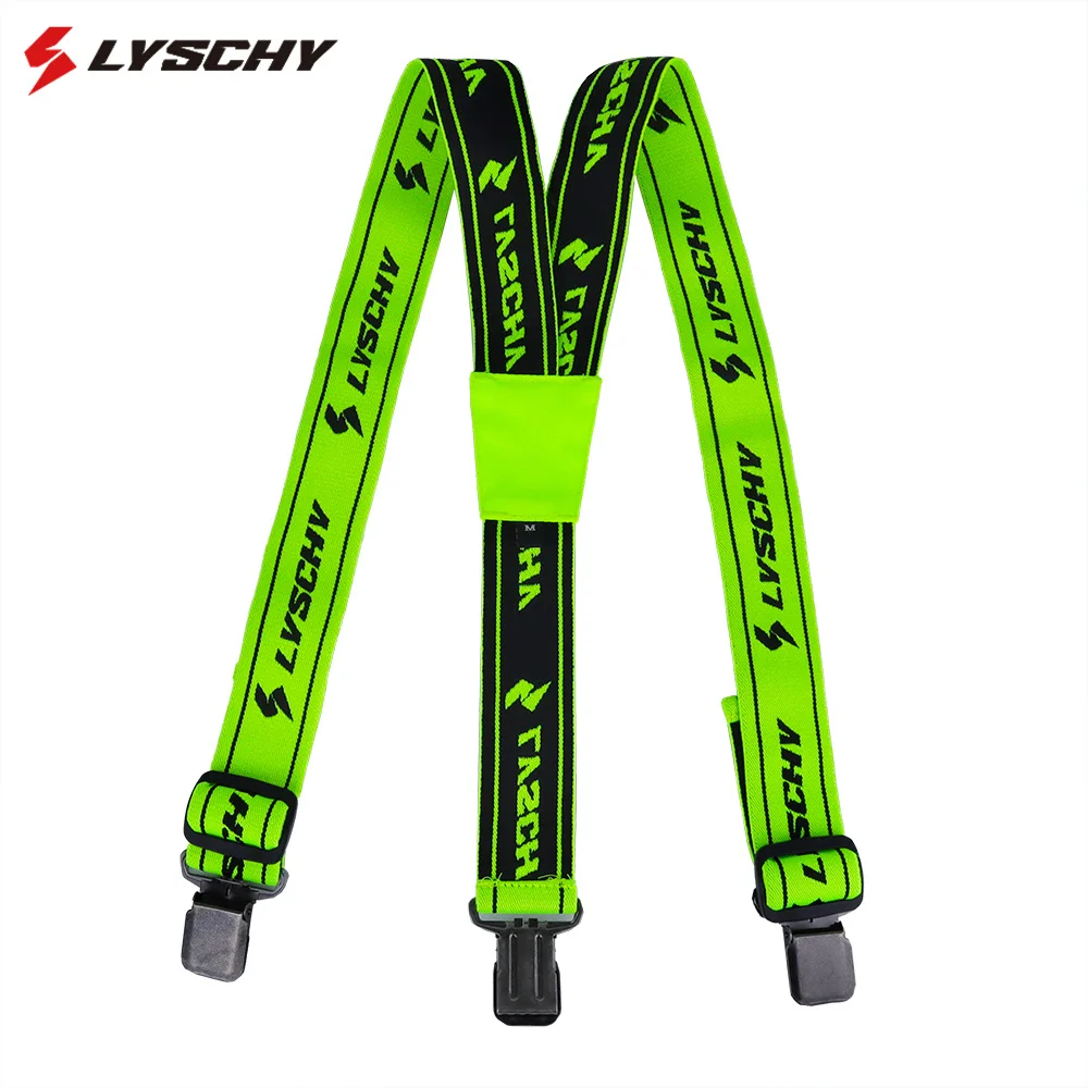 Motorcycle Pants Suspenders Men High Elastic Adjustable Motorbike Motorcross Trousers Straps Adventure Touring Pants Braces 40mm