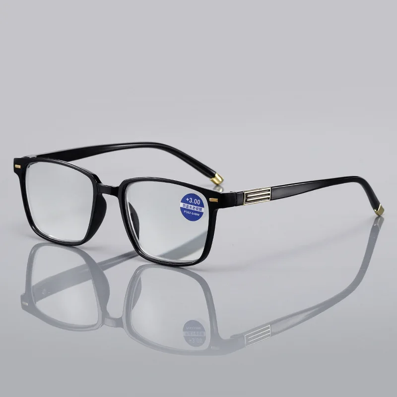 2021 Trendy Men Women Reading Glasses Anti Blue Light Eyewear Presbyopic Glasses With +100 +150 +200 +250 +300