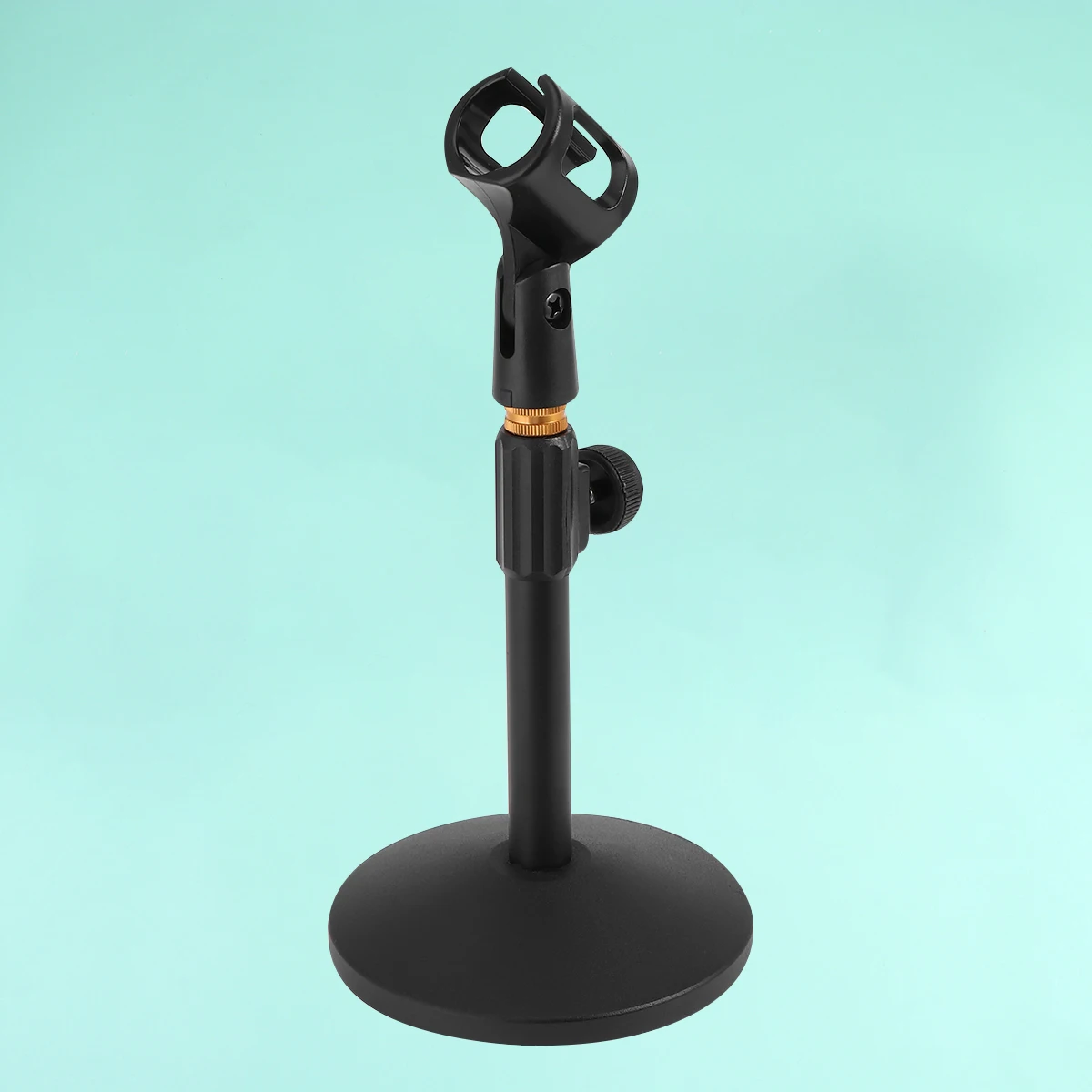 

Adjustable Desktop Microphone Stand For Broadcasting Podcasting Studio Recording Home Live Flexible Gooseneck Lightweight Tripod