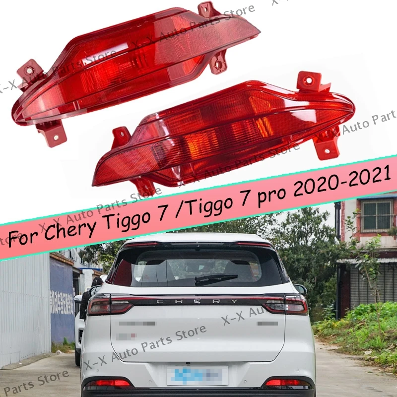 

Car Accessories For Chery Tiggo 7 Tiggo 7 pro 2020-2021 Rear Bumper Foglight Foglamp Brake Lights 605000282AA 605000283AA