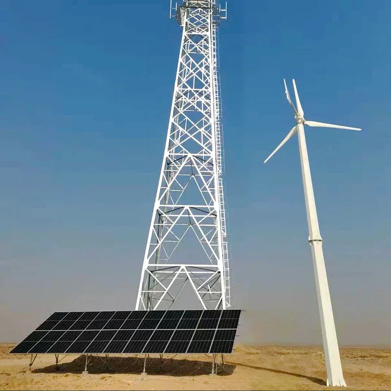 Farm Use Off Grid 3kw 5000w Wind Solar Hybrid System z falownikiem i akumulatorem