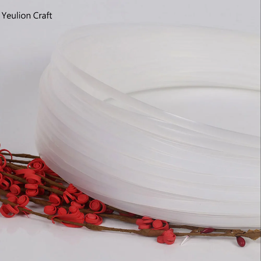 YeulionCraft 10 Yards Transparent Plastic Corset Bone Wedding Dress Stereotypes Materials For DIY Crafts Sewing Bra Accessories