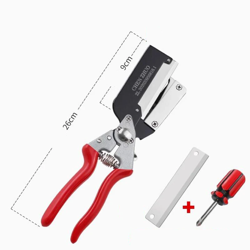 Manual branch transplanting machine aluminum alloy bud grafting knife multifunctional fruit juice grafting scissors