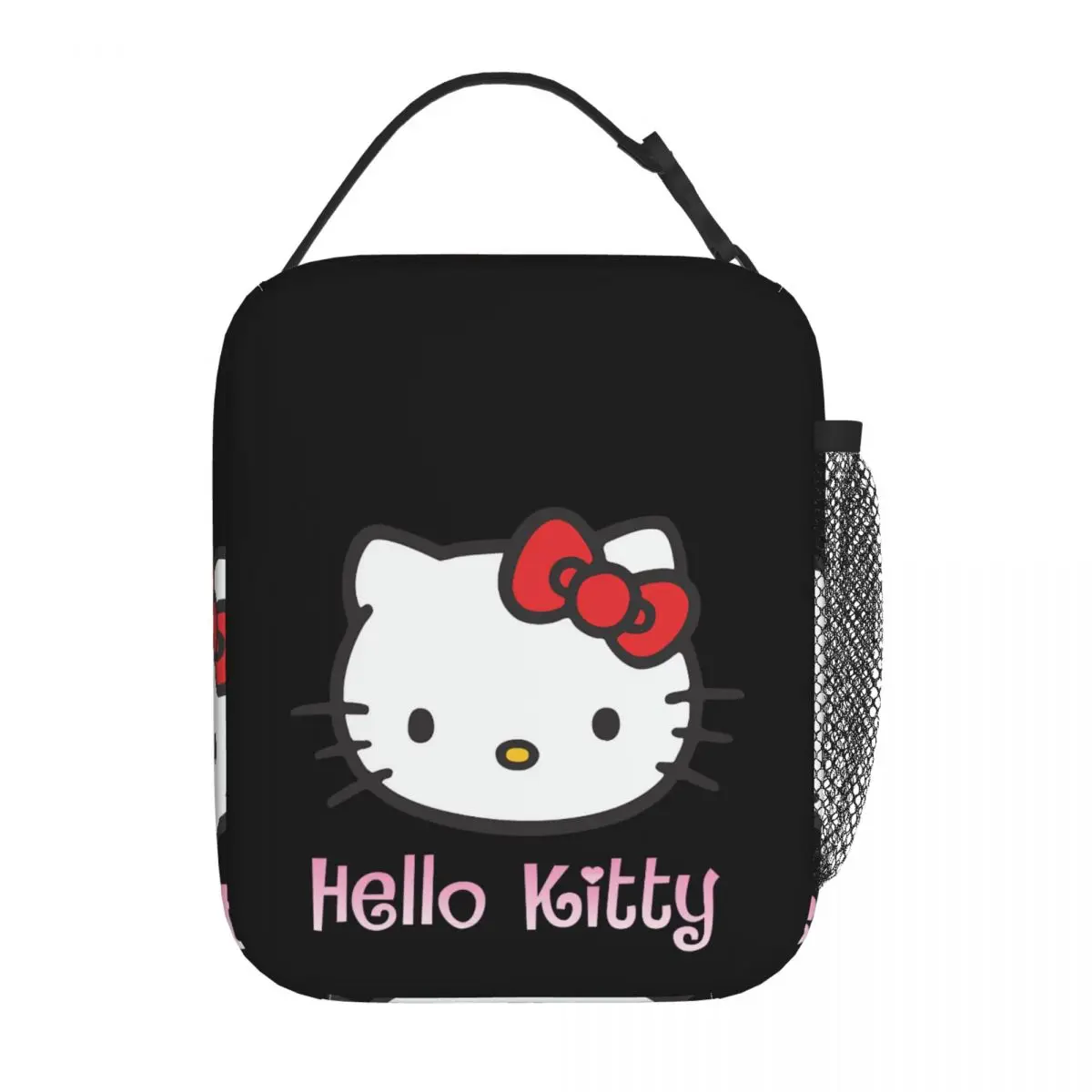 Borsa per il pranzo isolata Hello Kitty personalizzata per il lavoro School Food Cat Cartoon dispositivo di raffreddamento termico a tenuta stagna