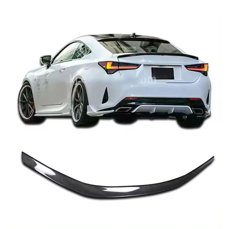 

Для 2015 и 2020 Lexus RC200t / 300/350 Комплект кузова F - Sport версия с хвостом спойлера из углеродного волокна
