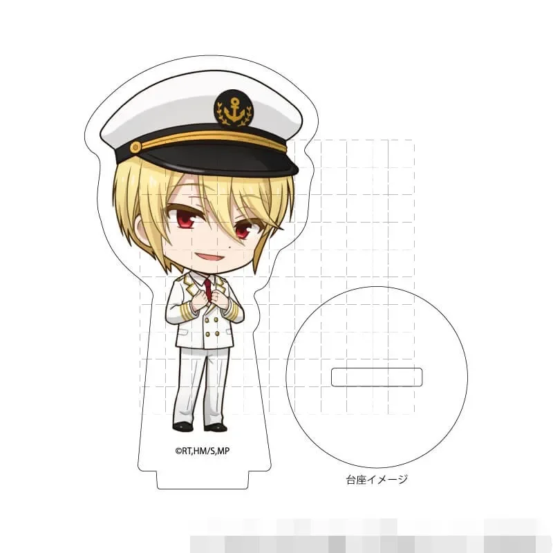 Anime Albert William James Yuukoku no Acrylic Stand Doll Game Mini Figure Model Plate Cosplay Toy for Gift