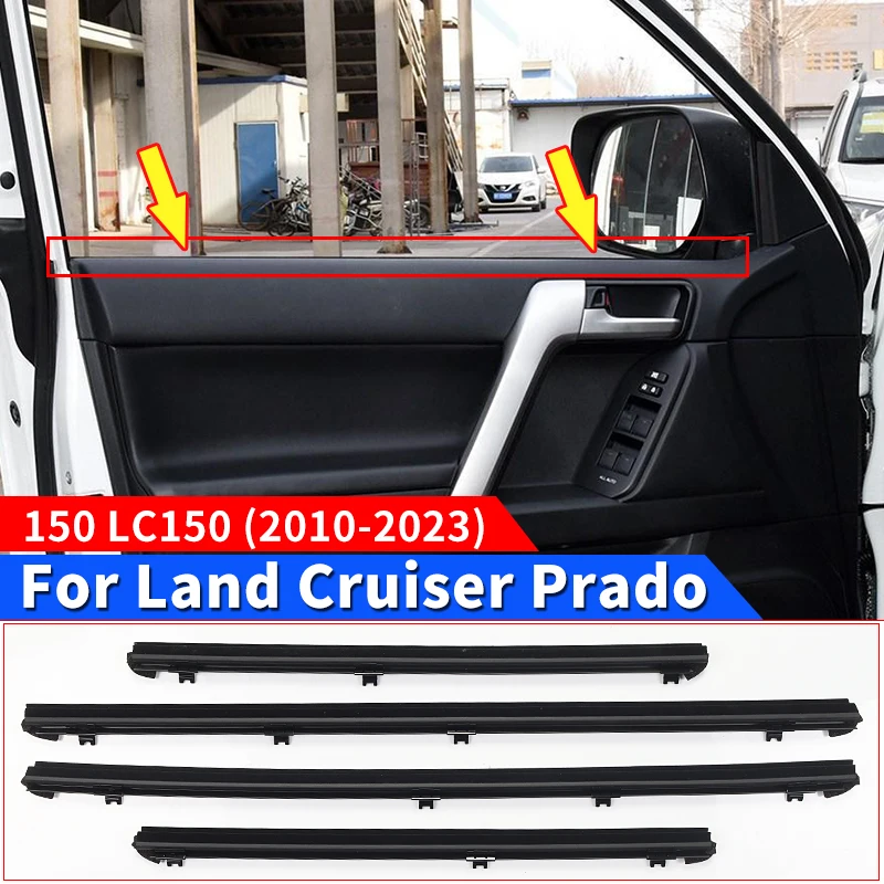 

For 2010-2023 2022 2021 Toyota Land Cruiser Prado 150 Car Window Inside casing LC150 FJ150 Interior Accessories Sealant Strip