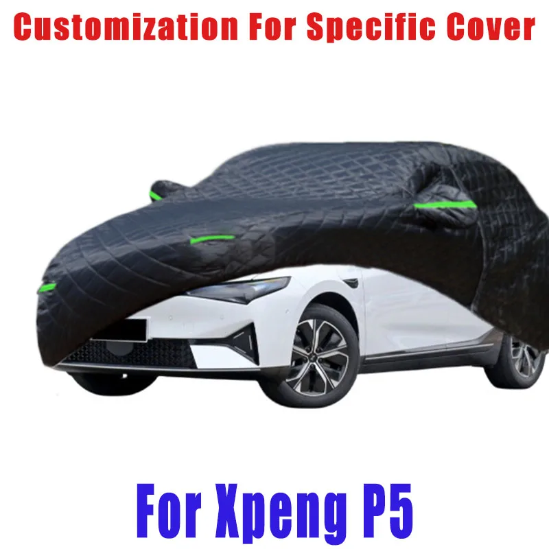 

For Xpeng P5 Hail prevention cover auto rain protection, scratch protection, paint peeling protection, car Snow prevention