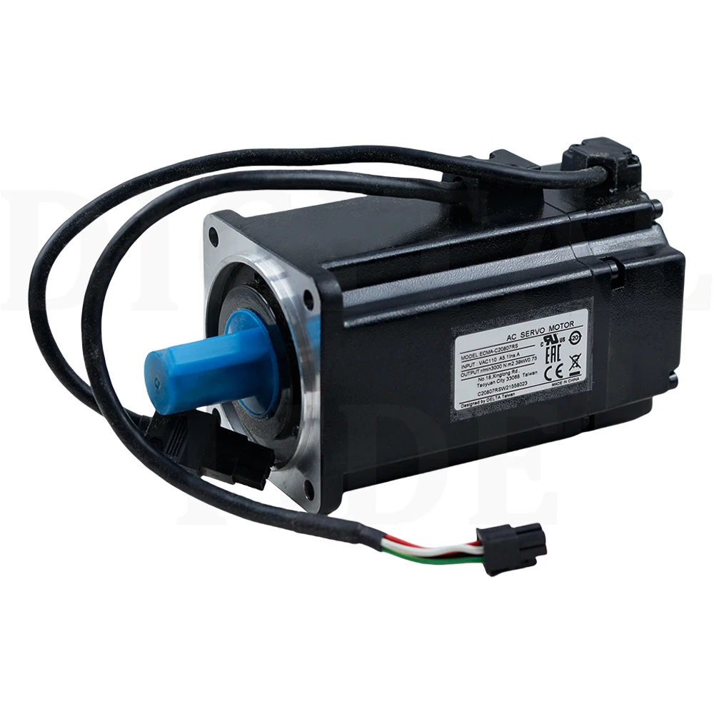 750W 220V AC Servo Motor 2.39NM 3000rpm 17bit  ECMA-C20807RS