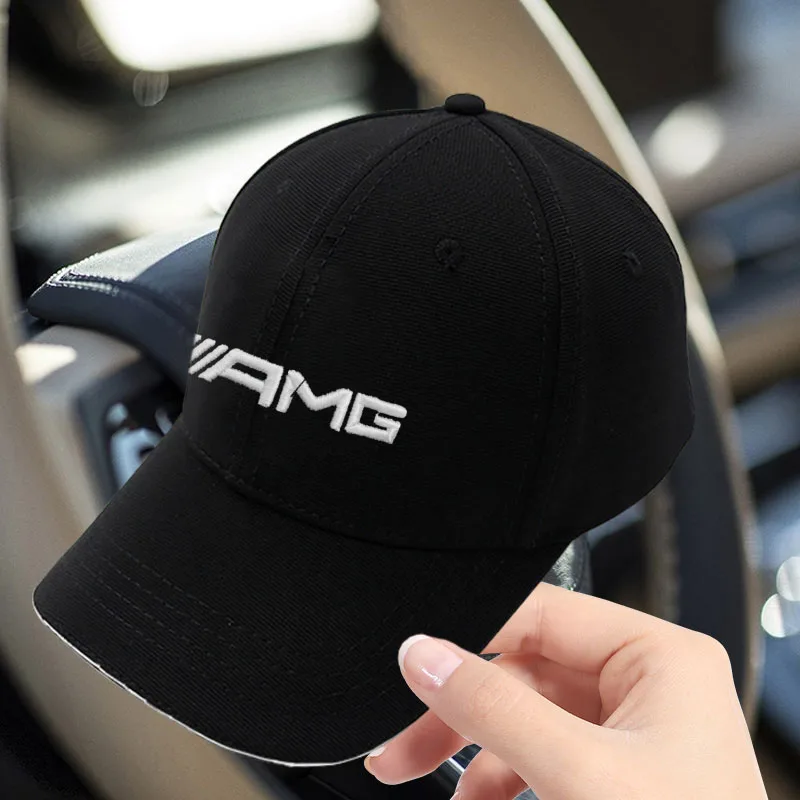 1Pcs Baseball Cap Outdoor Summer Sports Hat Men Women Hip Hop Cap For Mercedes Benz AMG W203 W206 W220 W205 W211 W212 W201 W210