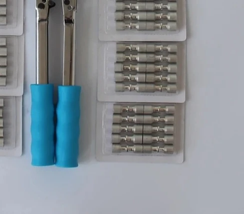 Refrigerator Locke Ring Copper Aluminum Tube No Fire Connection Quick-close Composite Ring No Welding FRK Refrigeration Tool Rep