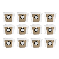 12pcs Fit for Xiaomi Robot Vacuum X20+/X20 Plus Replacement Parts Accessories Dust Bag