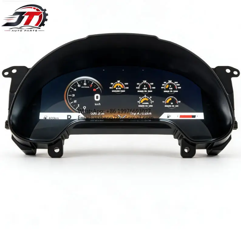 JT 12.3 Inch High Quality Digital Instrument Cluster Linux System Full LCD Dashboard For Chevrolet For Corvette For C6 Speedomet