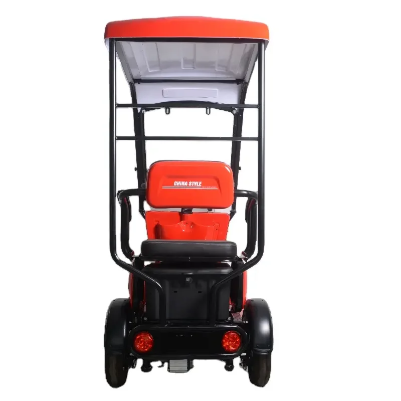 Hot Sale Q2 Electric Four-wheeled Scooter Home Pick-up and Drop-off Children, with Shed Battery Car, Elderly Elderly Sightseeing