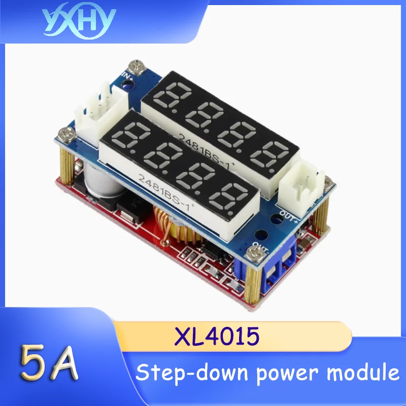 

1PCS Constant current and constant voltage High current 5A Li-ion battery charging LED driver XL4015 step-down power module