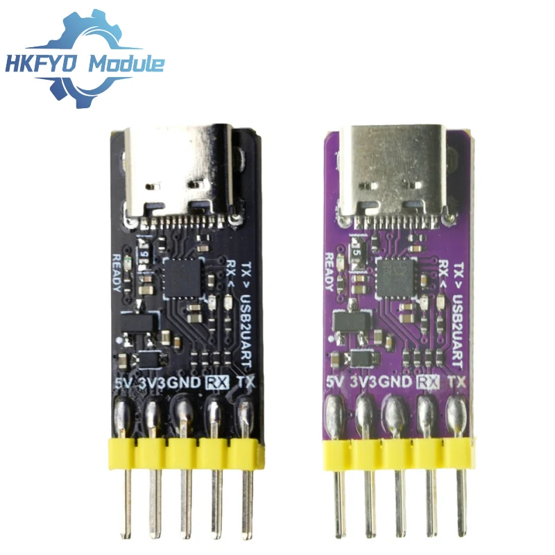 1-10PCS CH343P USB To Serial Port Module 6Mbps 5V3.3V TTL UART CH343 Debugging Burning Downloading Type-C Switch Instead CH340