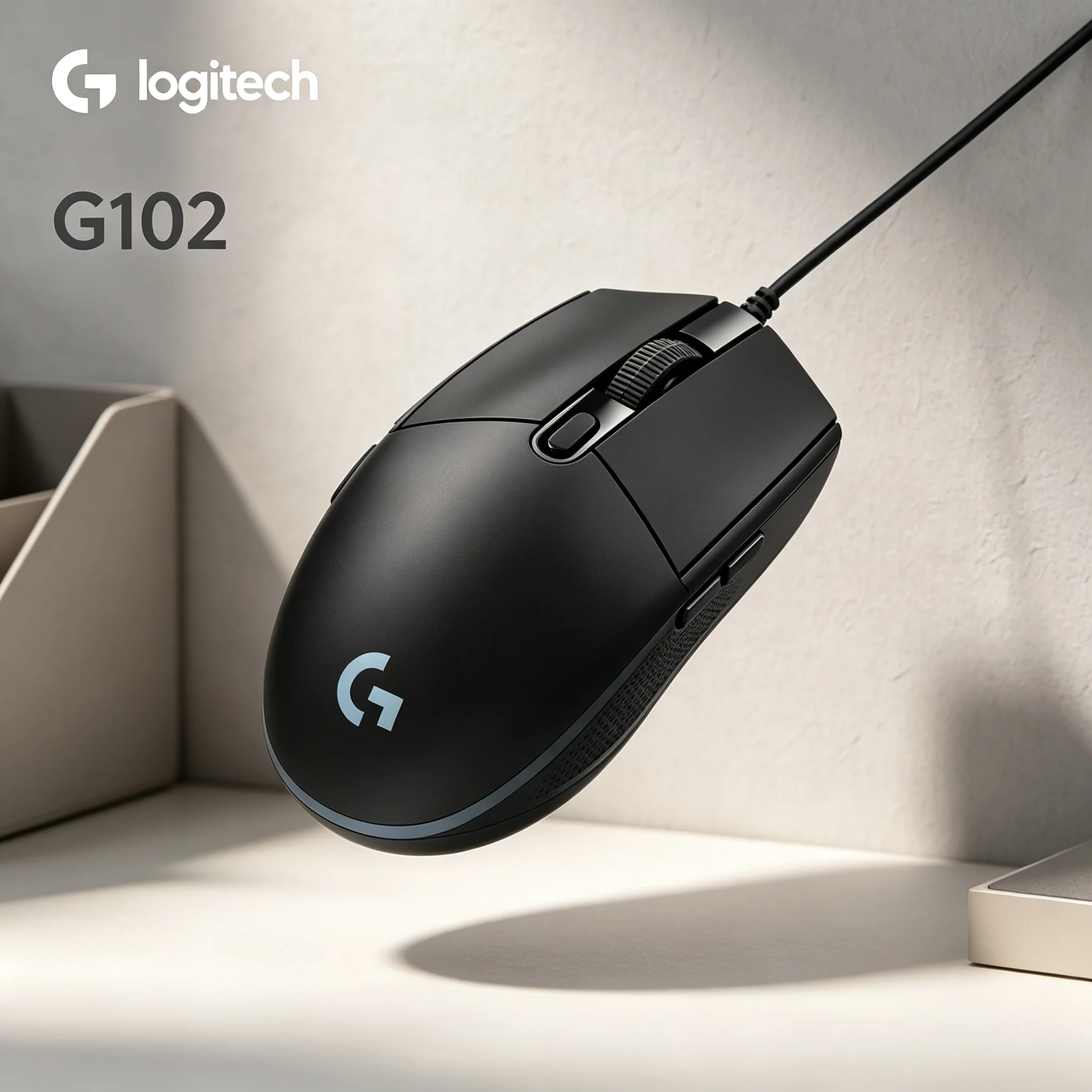 Logitech G102 Wired Game Mouse Eye‑Catching RGB Effect For CS PUBG LOL League of Legends Valorant Game Enthusiast Office PC Mice