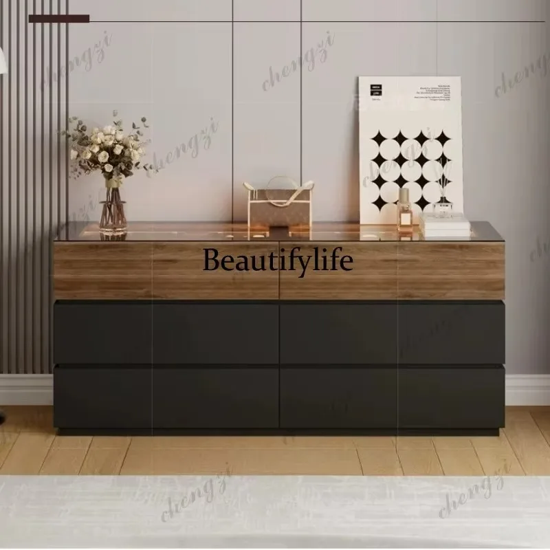 HR Cloakroom Movable Zhongdao Cabinet Jewelry Display Advanced Sense Household Storage Integrated Jewelry Cabinet