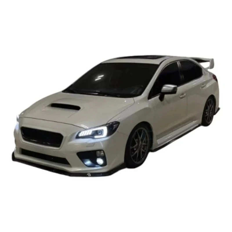 Lightweight Racing 002 Style Vented Carbon Fiber Front Side Fenders Anti Scratch Exterior Mod Parts Fit WRX STI 2014+