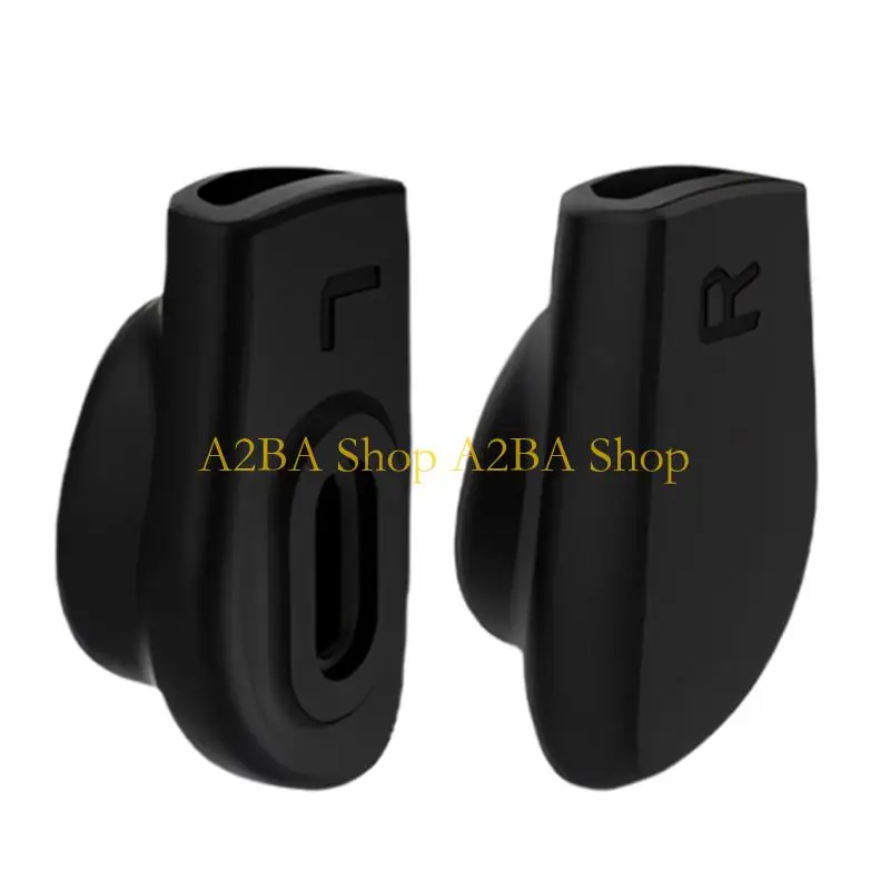 A2BA 2 Piece Flexible Eyeglass Grippers G38 Easy to Install Fit Most Frame Styles
