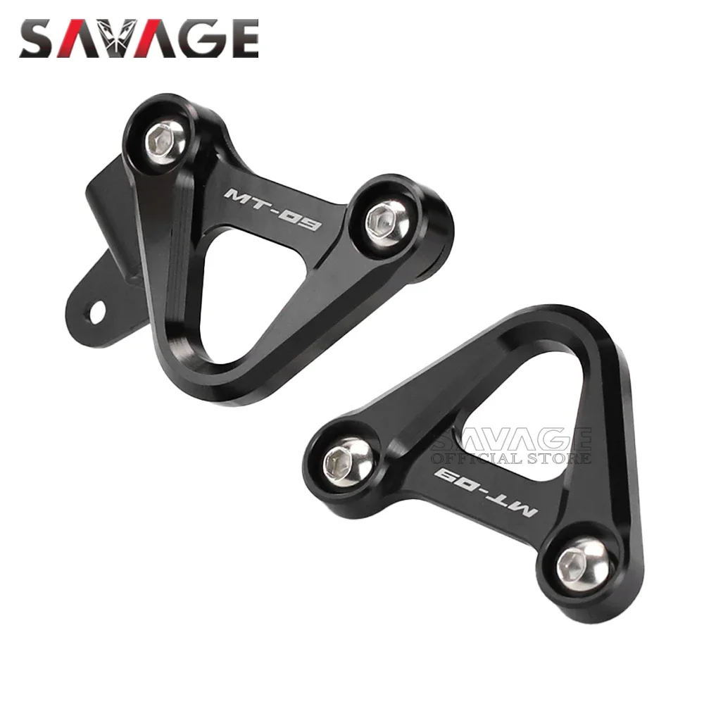 For YAMAHA MT09/SP 2014-2020 Rear Footrest Passenger Foot Peg Blanking Plate MT-09 2019 Motorcycle Pedal Racing Hook MT FZ 09