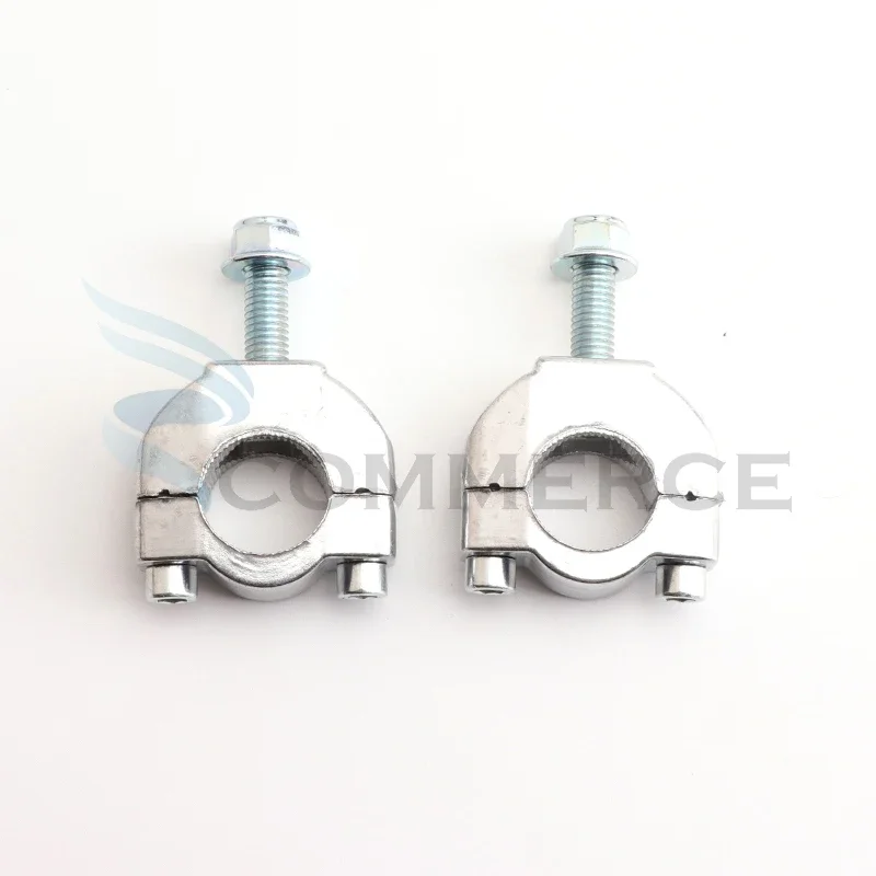 Motorcycle 22mm 7/8'' Handlebar Bar Risers Mount Bracket Clamp Taper For 2 Stroke 47cc 49cc Mini Moto Dirt Bike Motocross Parts
