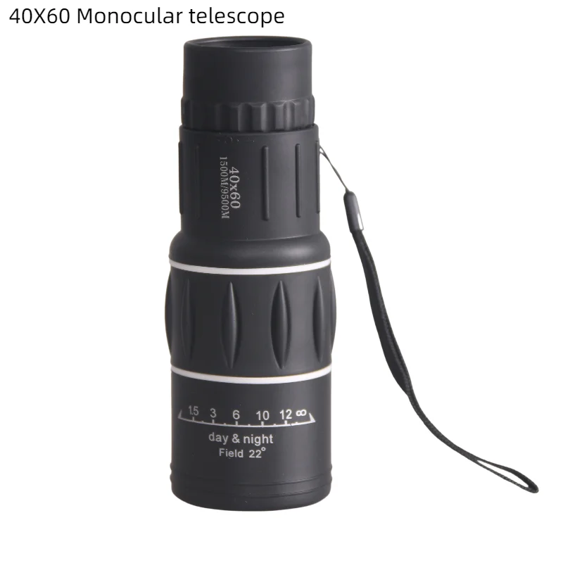 

40X60 Monocular Telescope High-definition High-magnification Dual-tone Outdoor Observation Travel Viewing Telescope