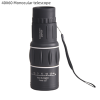 40X60 Monocular Telescope High-definition High-magnification Dual-tone Outdoor Observation Travel Viewing Telescope