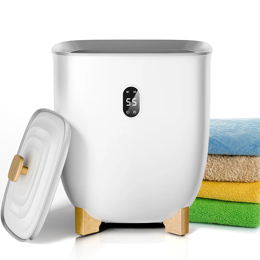 

2025 latest Bathroom Heated Towel Heater Bucket Hot towel heater with display Hot towel heater with LED display