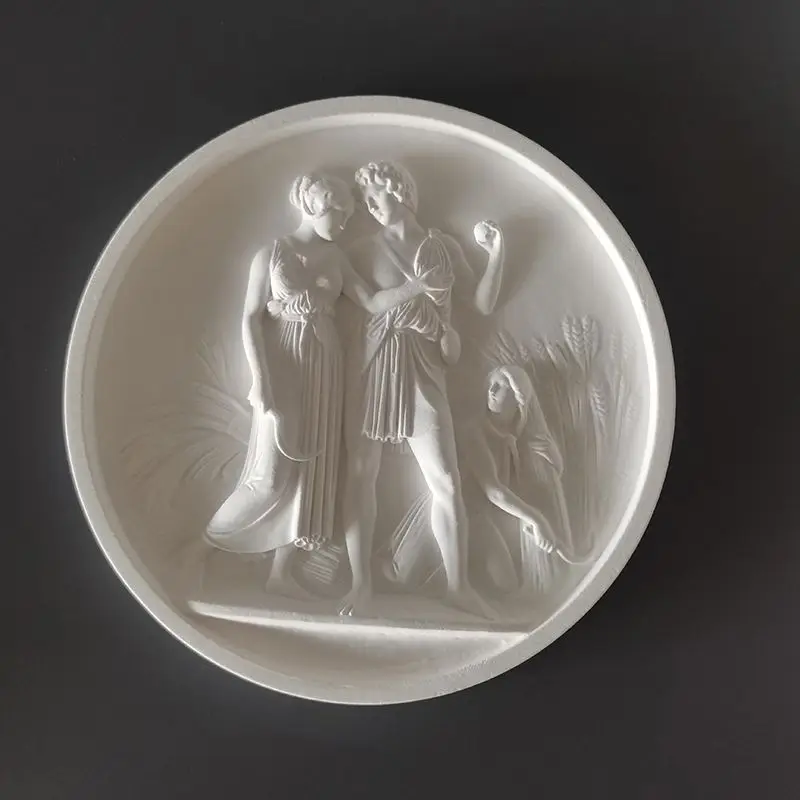 Body Relief Painting, High-End Hanging Painting, Plaster Tabletop Ornament, Room Art Decoration In Style
