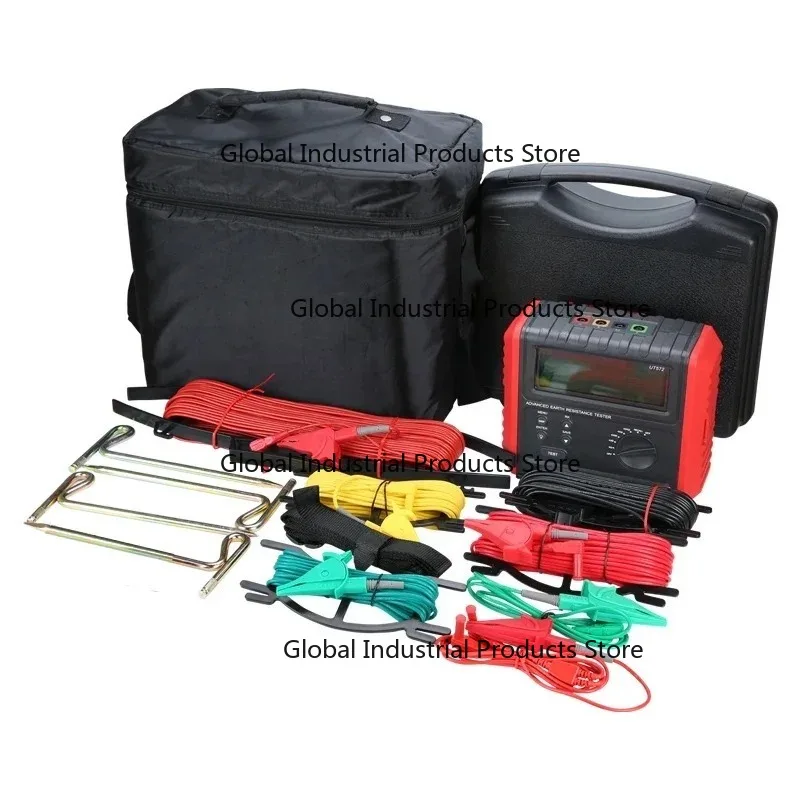 UT572 LCD Backlight Advanced Earth Ground Resistance Soil Resistivity Tester for Electrical Safety And Maintenance