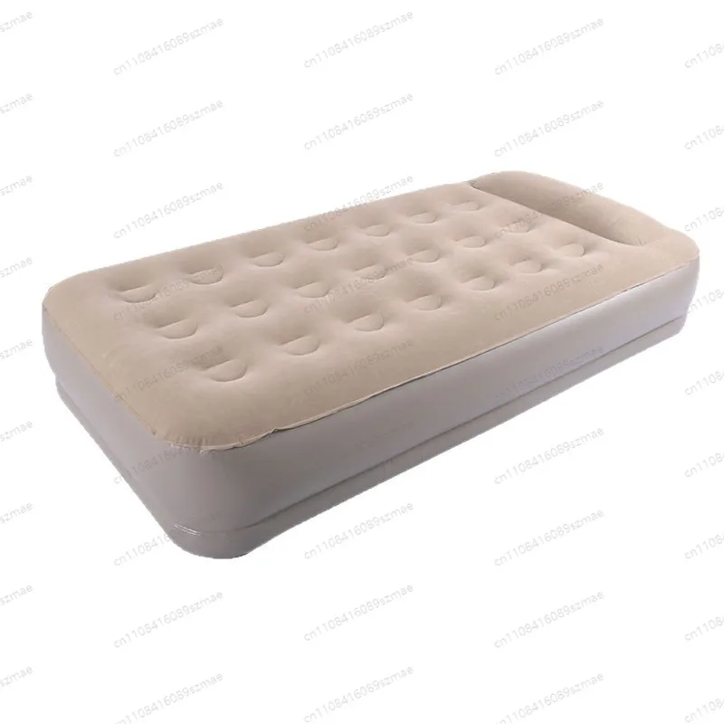 

Новый самонадувающийся матрас с подушкой, односпальный и двуспальный размеры для кемпинга и пляжа, портативная складная надувная кровать с насосом