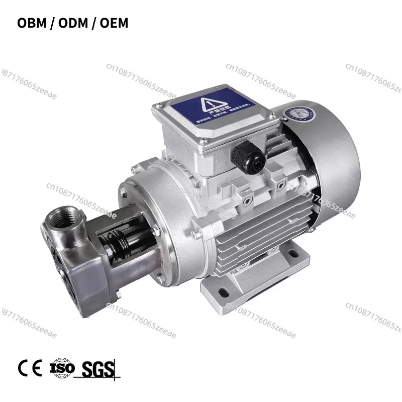 Food grade automatic stainless steel high viscosity liquid sanitary self-priming flexible impeller rotor vane transfer pump