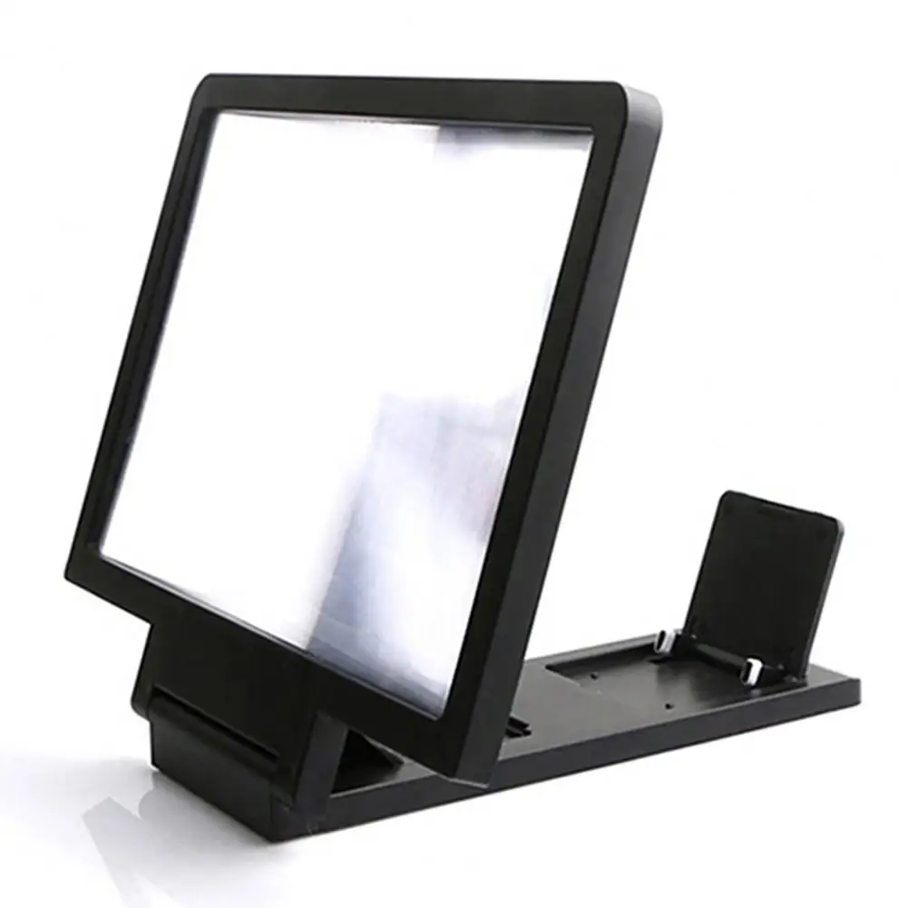 7.5inx6.73inx0.87in 3D Screen Amplifier Mobile Phone Screen Video Magnifier Smartphone Enlarged Screen Phone Stand