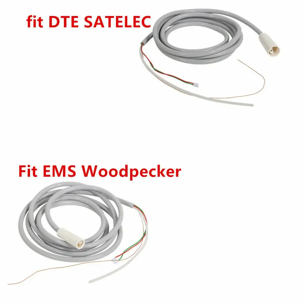 Dental Ultrasonic Scaler Handpiece with Hose Cable Tubing Compatible with EMS Woodpecker DTE Satelec Teeth Cleaning Accessory
