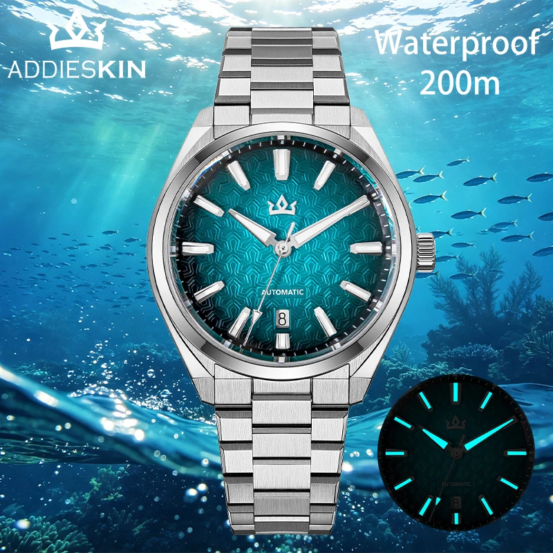 Montre automatique ADDIESDIVE  - Exhibition Caseback avis et prix