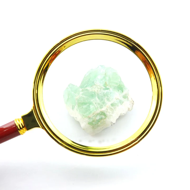 Tragbare Lupe 10x Handheld 60/70/80/90/100mm tragbare Lupe