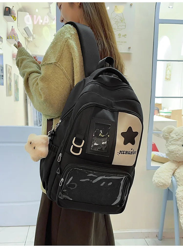 Kawaii Starry Preppy Harajuku Ita Backpack