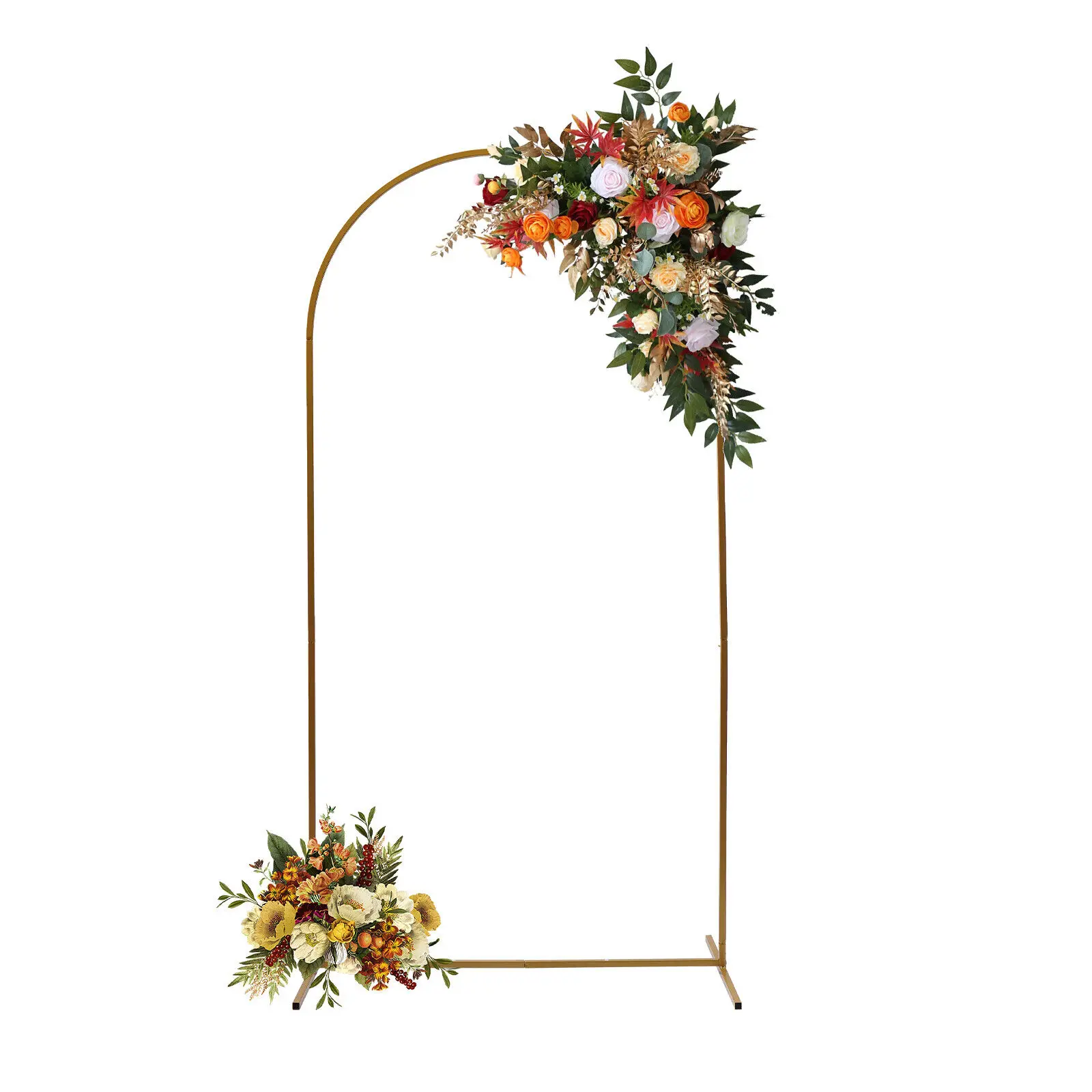 Arch 3pcs Wedding Stand Gold Rack Backdrop Shelf For Ceremony Party Decor Frame