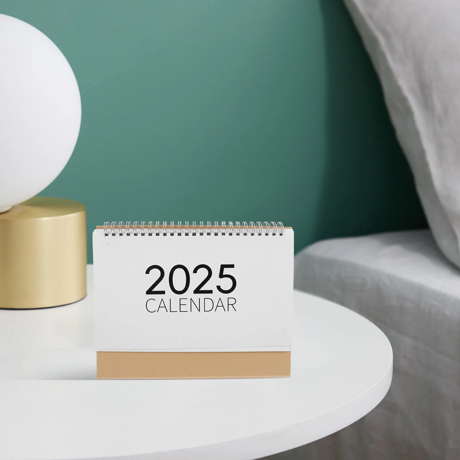 

Adorable Mini Desk Flip Desktop Standing Monthly Planner Thick Paper Office Decor -Saving Calendar For Home Desk