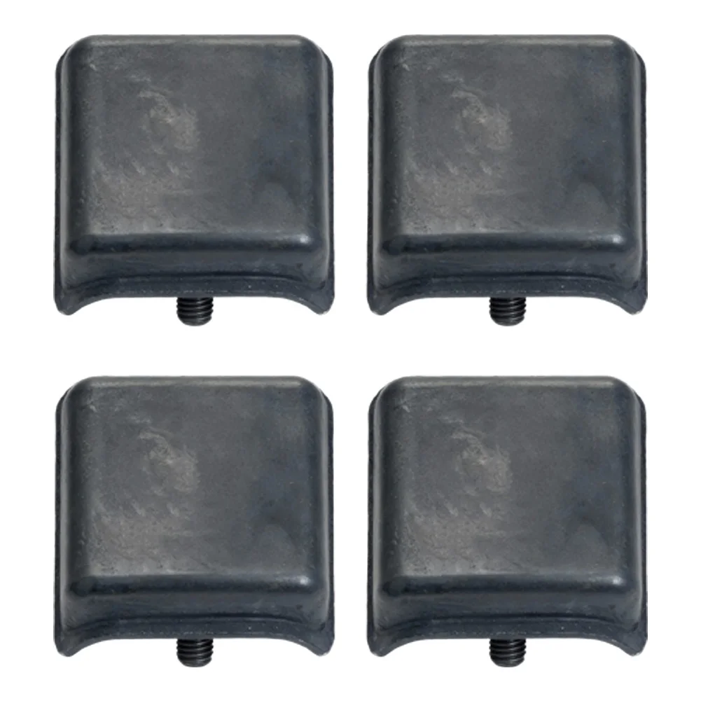 Spring Retaining Rubber Buffer Pad Rubber Buffer Suspension Bump Pad Leaf Spring Buffer Pre-threaded Bolt Design