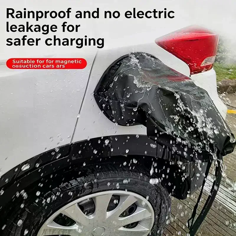 Magnetyczna osłona portu ładowania EV - usage example