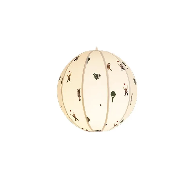 

Huiyuan restaurant lamp, French retro, Nanyang style bar, chandelier, fabric children's room lamp