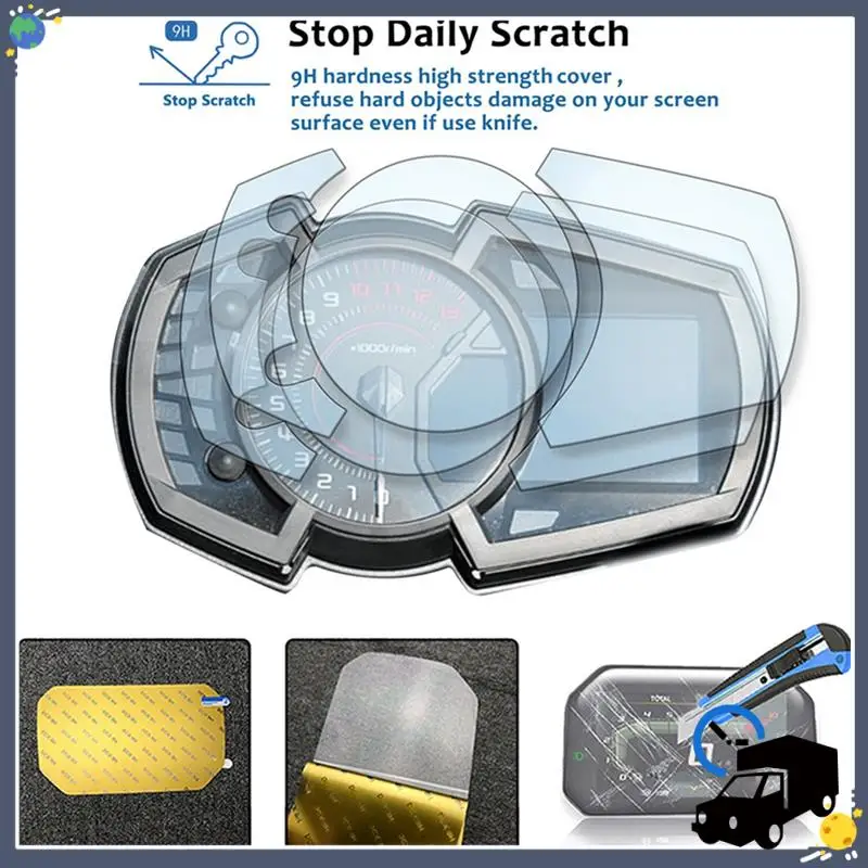 

Lasting Motorcycle Parts Cluster Scratch Screen Protection Film Protector For KAWASAKI NINJA 1000 250 400 650 Z1000SX ZX6R