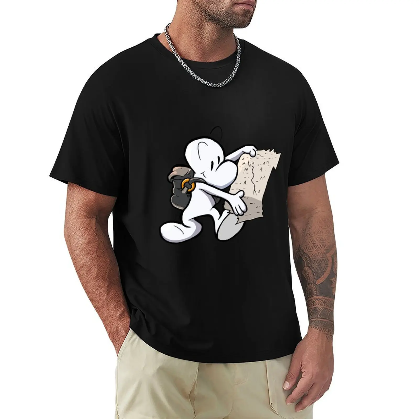 

Off on an adventure! T-Shirt summer top anime mens t shirt graphic