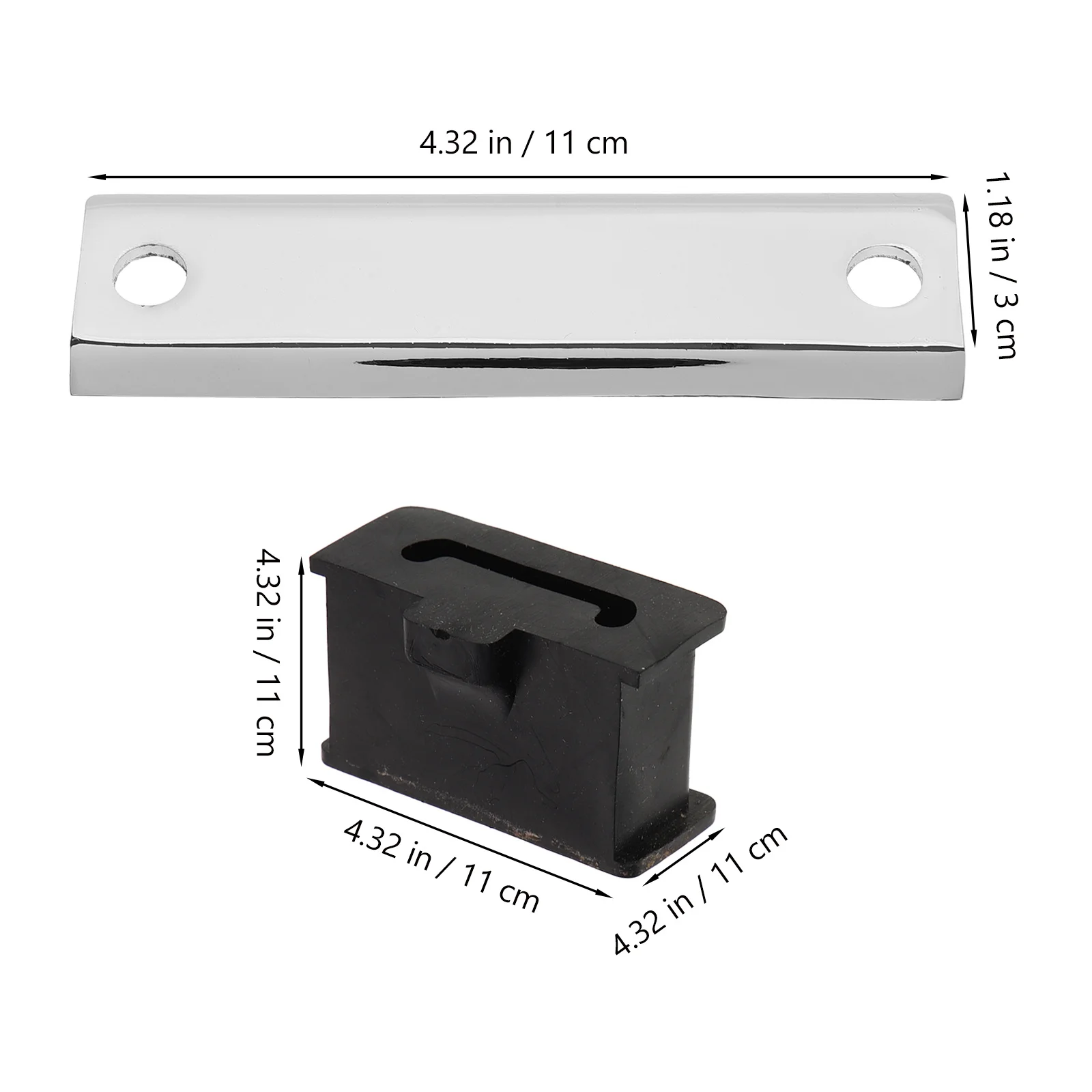 

1Set Exhaust Muffler Pipe Bracket Durable Metal Rubber Motorbike Holder Rear Seat Cushion Noise Reduction Mount
