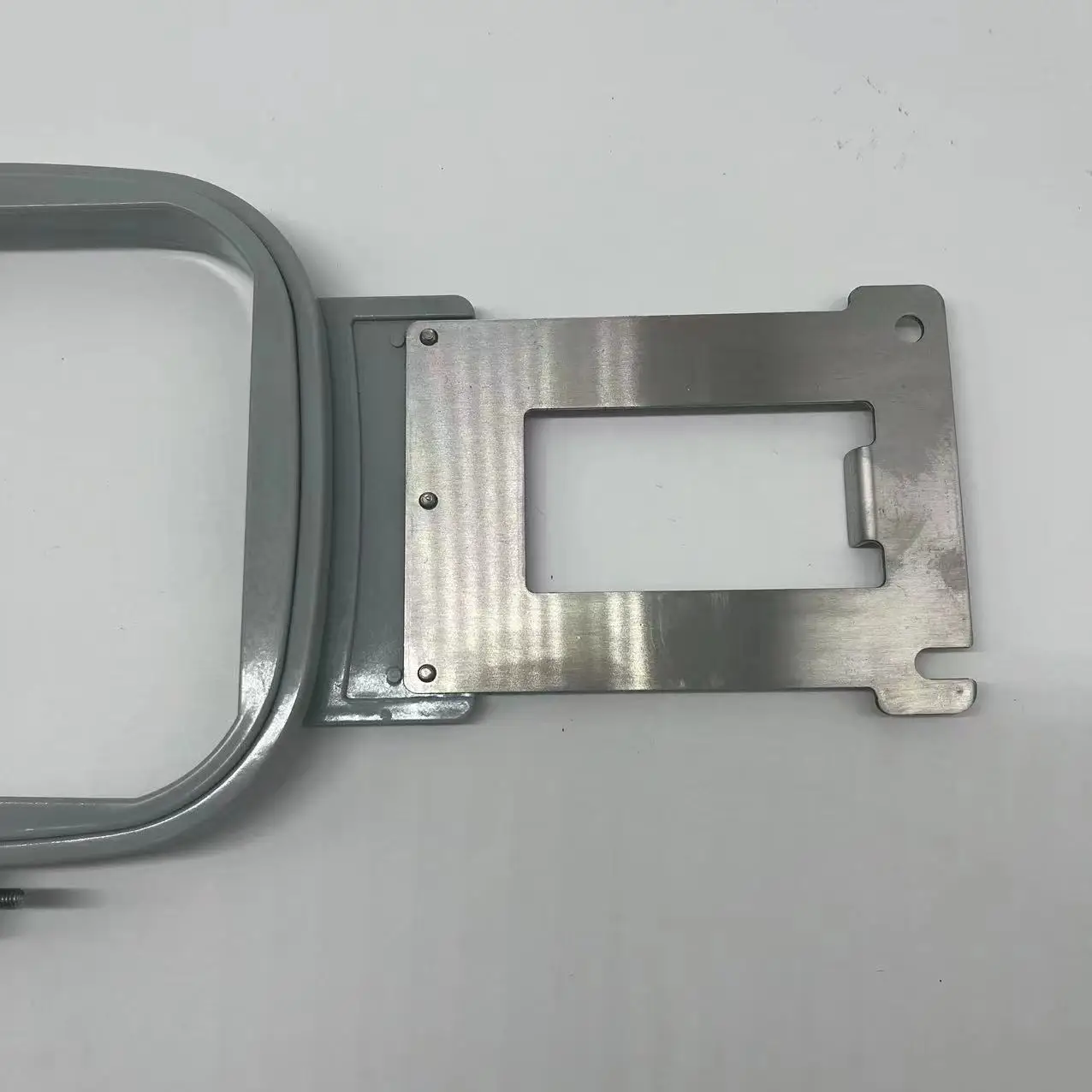 حار بيع 100x100mm شقيق التطريز الإطار التطريز الأطواق النايلون عبر غرزة هوب