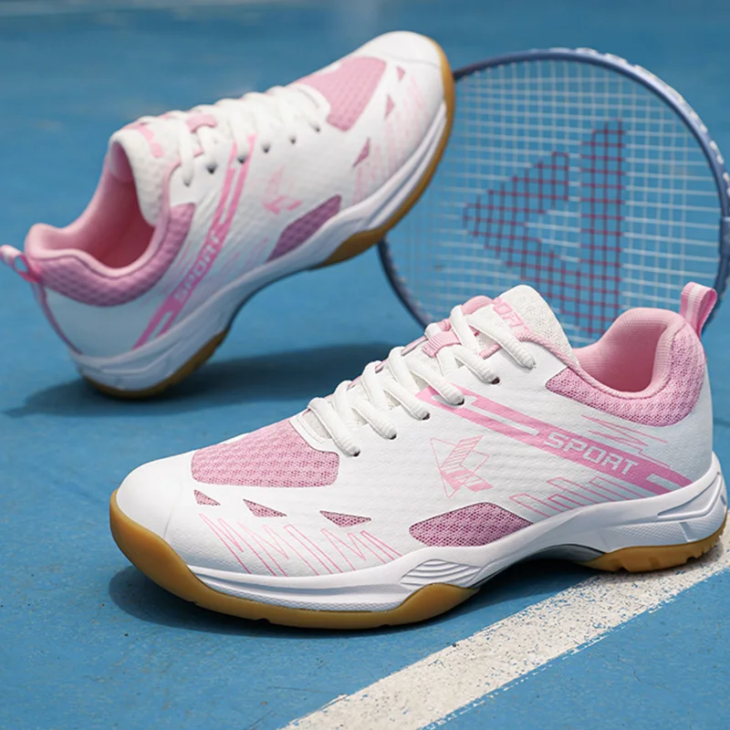 

Hot Selling Men Badminton/tennis Shoes Professional Cushioning Comfort Outdoor Sneakers Anti Slip Rubber Walking Casual Shoes